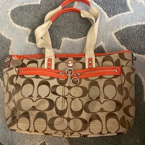 Coach purse/diaper bag